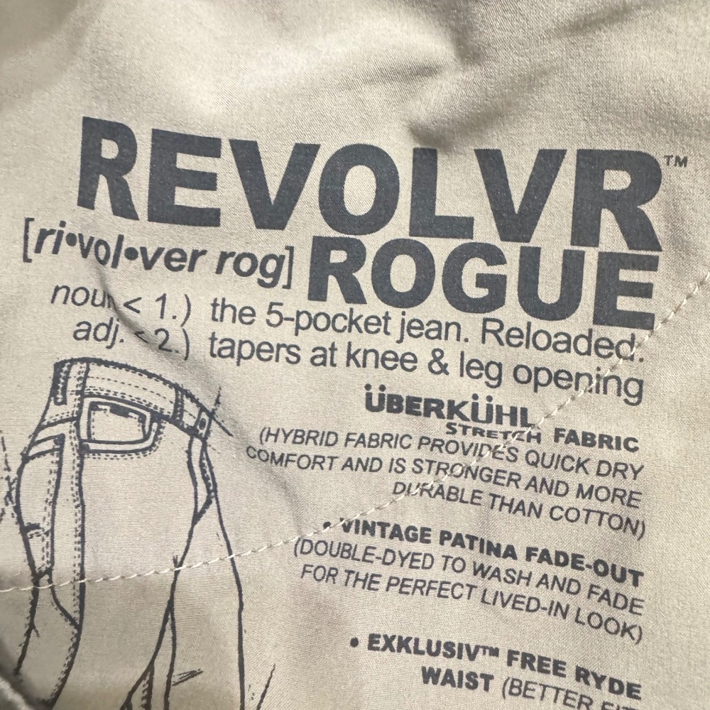 Kuhl Revolvr Mens Pants 40x32 Olive Green Cargo‎ Outdoor Rugged - Picture 9 of 9